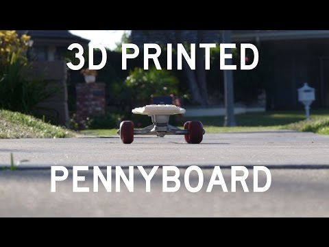 3D Print Timelapse || Penny Board