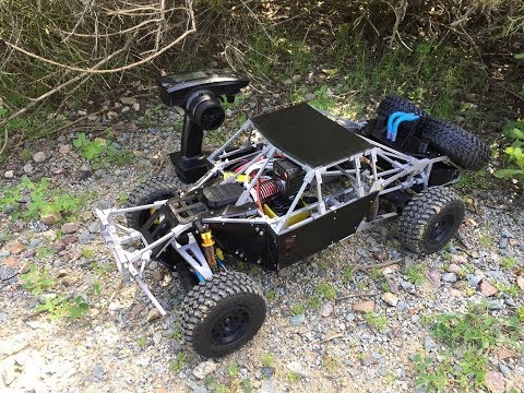 3D Printed 1/10 RC Trophy Truck | Drive Footage &amp;amp; Suspension Testing