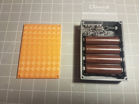 3D Printed 12000mAh Power Bank