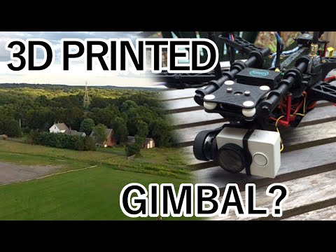 3D Printed 3-Axis Gimbal Testing | Storm32 BGC | TBS Discovery Three Axis Gimbal Mod