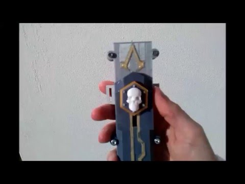 3D Printed Edward Inspired Hidden Blade