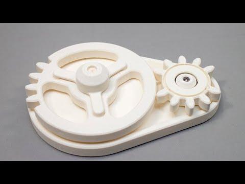 3D Printed Indexing Gear