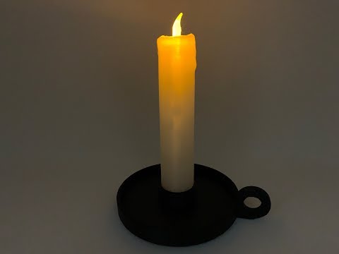 3D Printed Inductively Charged Candle Final Design