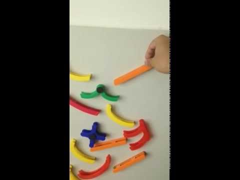 3D Printed Magnetic Marble Run - Moving advance part