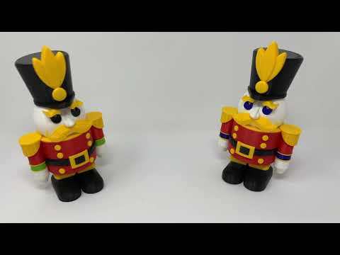 3D Printed Nutcracker Pin Walkers