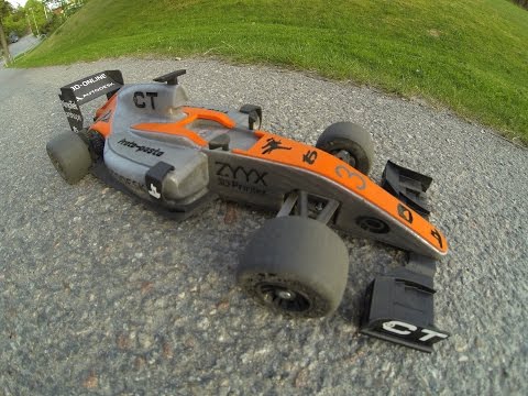 3D Printed OpenRC Formula 1 car