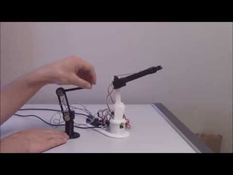 3D Printed Robot Arm Dancing to Roy Orbison