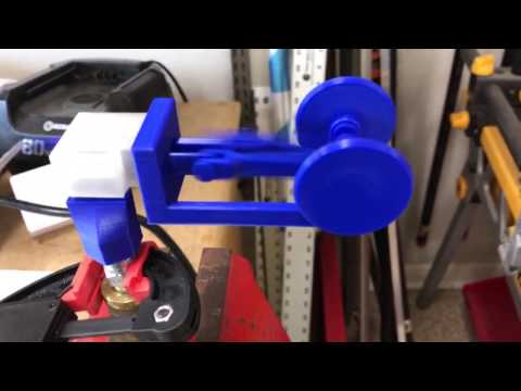 3D Printed Single Cylinder Air Engine Smaller Sibling