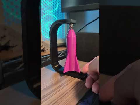 3D Printed Spinning Rocket