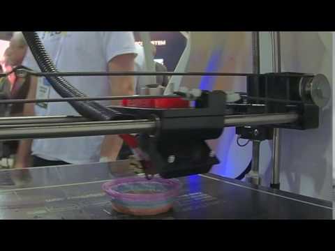 3D Printing Moving Bed Time Lapse Example