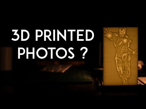 3D Printing Your Photos - Lithophane Lamp