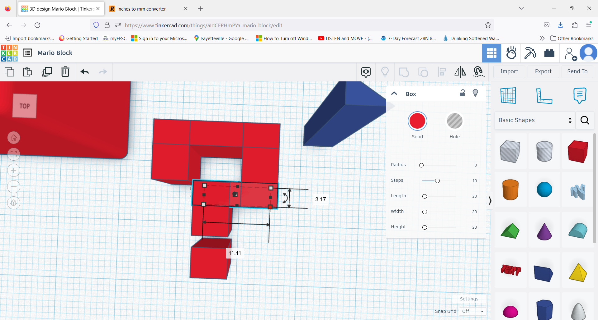 3D design Mario Block _ Tinkercad &mdash; Mozilla Firefox 6_16_2023 9_23_02 PM.png