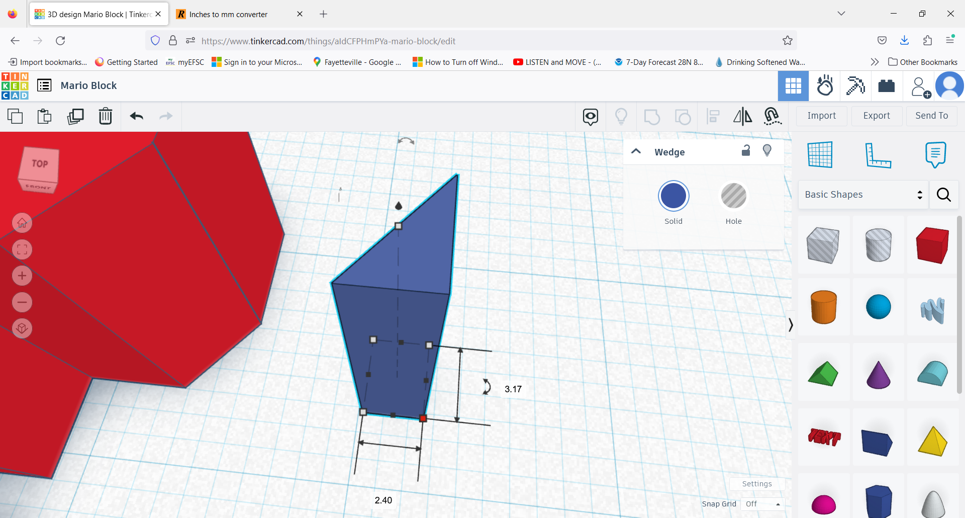 3D design Mario Block _ Tinkercad &mdash; Mozilla Firefox 6_16_2023 9_30_11 PM.png