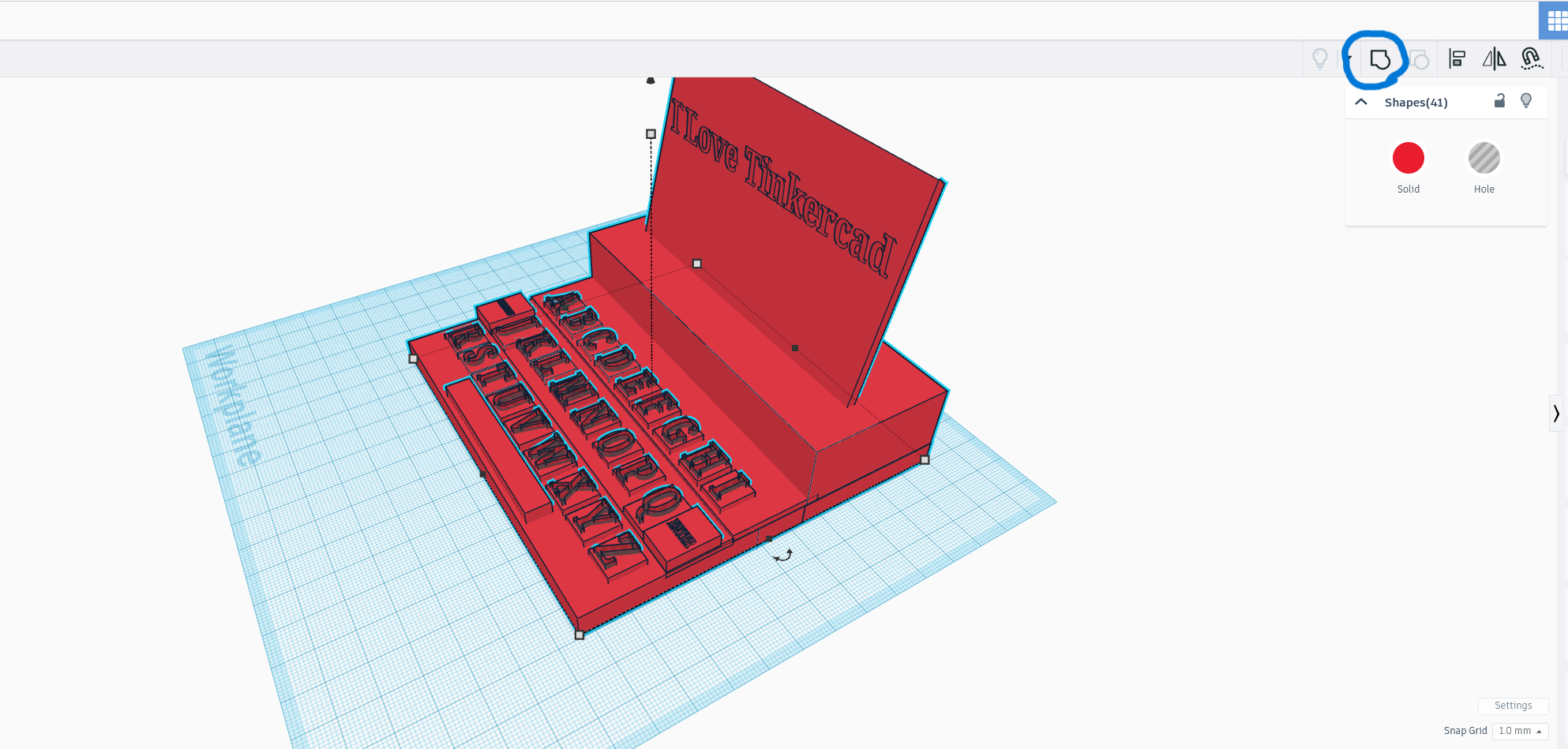 3D design Stunning Snaget - Tinkercad &mdash; Mozilla Firefox 7_7_2024 12_40_20 PM.png