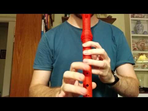 3D printed Alto Recorder