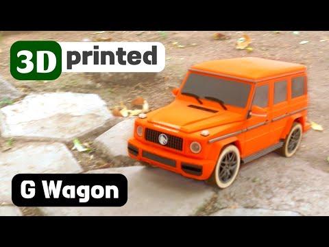 3D printed G wagon | 4x4 RC Scale model