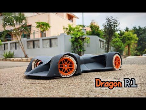 3D printed RC race car - Open Source (Full assembly)