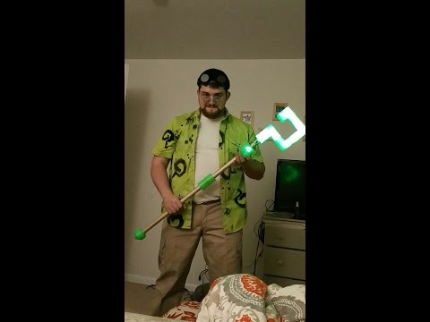 3D printed Riddler Cane