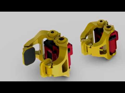 3D printed mini robotic gripper