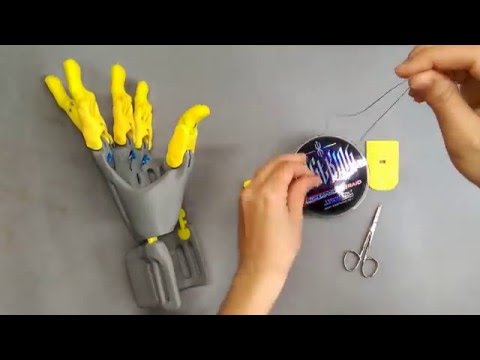 3D printed prosthetic hand