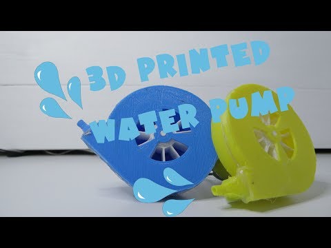 3D printed water pump - easy and efficient