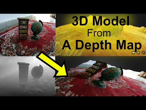 3d Models from a Google Camera Depth Map