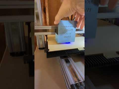 3d Printed &quot;Laser Shield&quot;for Snapmaker.