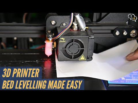 3d Printer Bed Levelling made easy