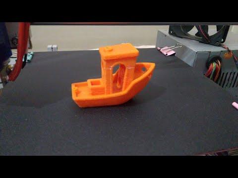 3d benchy timelapse