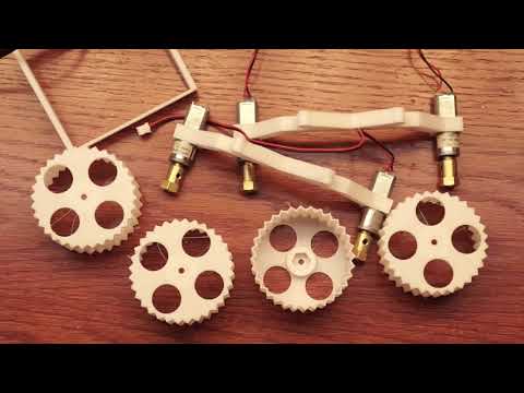 3d printed planetary fpv rover design / build process