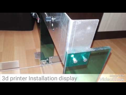 3d printer part 2 Installation display