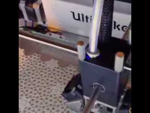 3d printing Fabric Panel on an Ultimaker