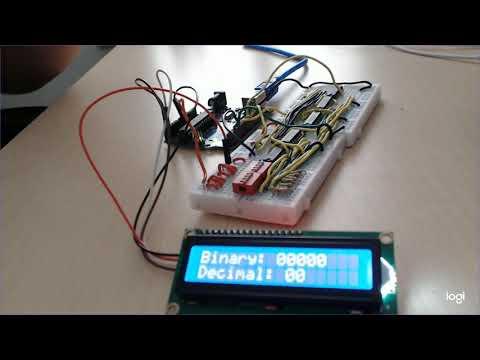 4 bit Adder with LCD monitor final project