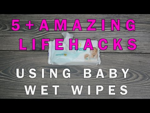 5+ AMAZING LIFEHACKS USING BABY WET WIPES