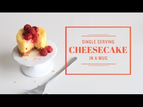 5 Minute Mug Cheesecake - Single Serving