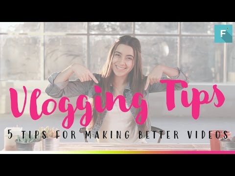 5 Tips For Making Better YouTube Videos! -- How to Vlog!