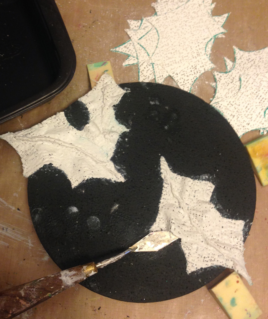 5.shaping plaster cloth leaves lisa fulmer.jpg