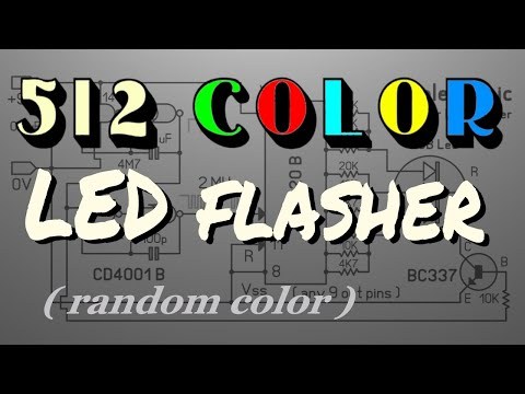 512 color LED flasher (random)