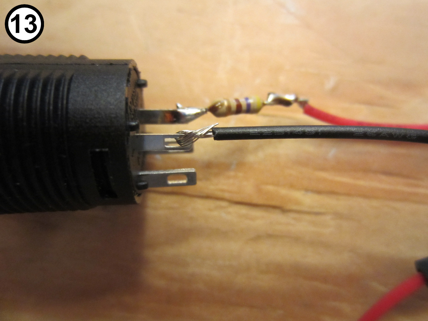 6 - 13 - Attach Black Wire.JPG