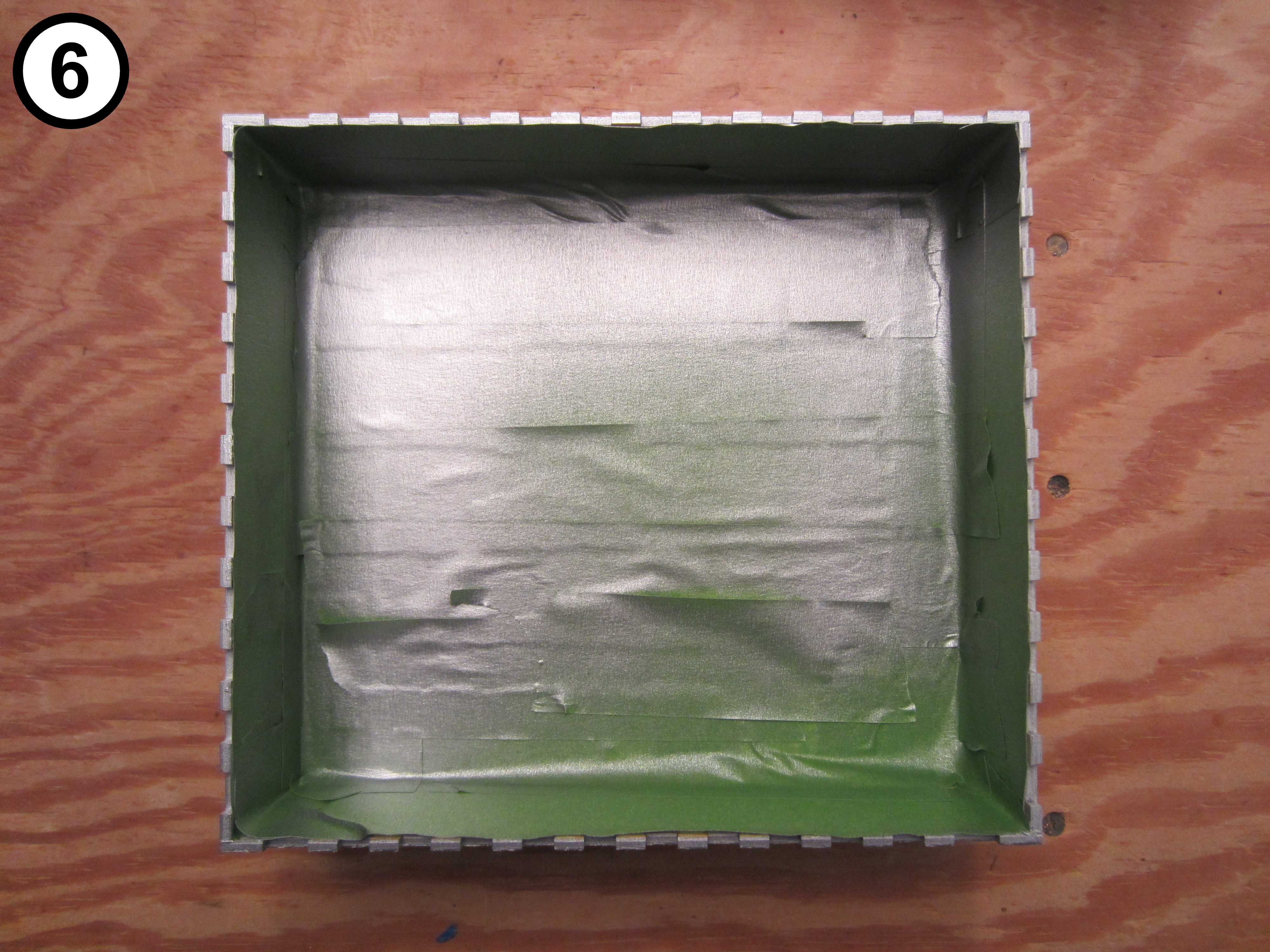 6 - 6 - Painted Top Edges.JPG