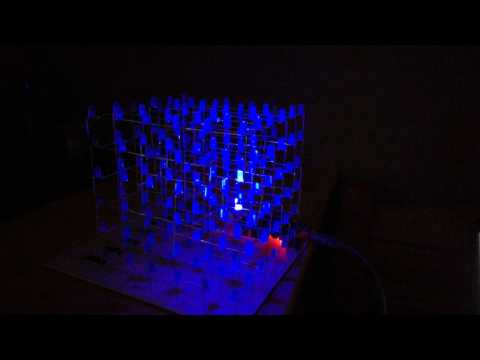 6x6x6 LED cube