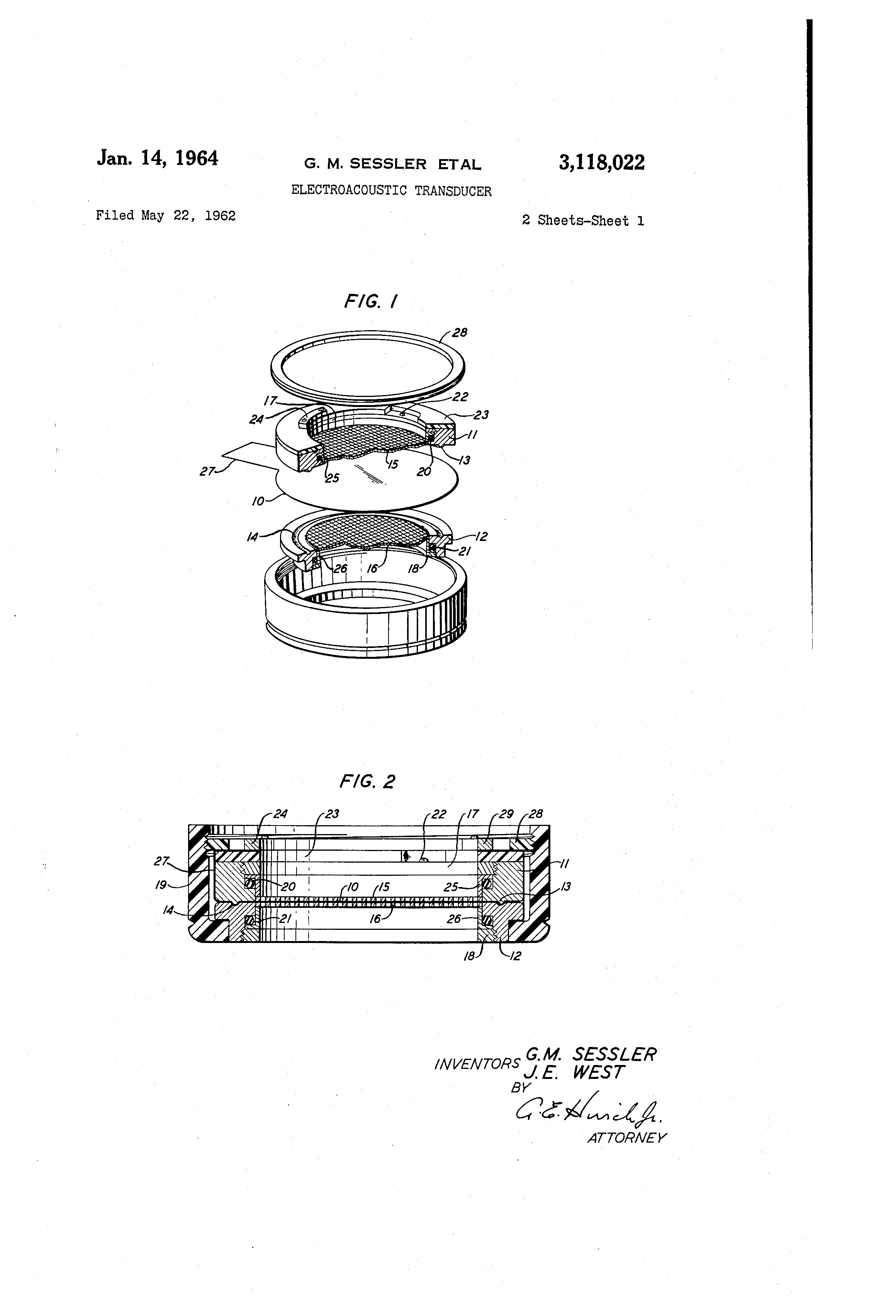 7 Electret mic schematic.png