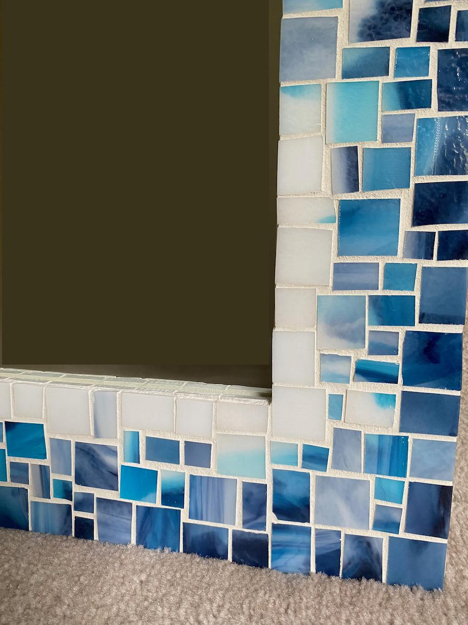 8 streaky blue mosaic mirror 1 stained glass diy tutorial how to sharon warren.jpeg