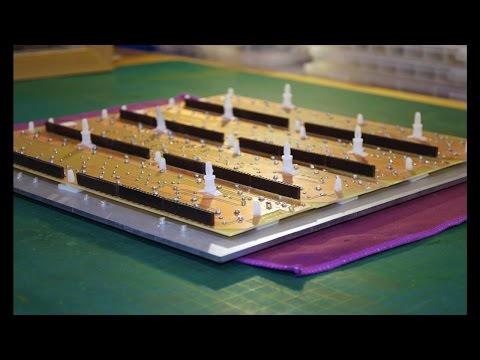 8x8x8 RGB-CUBE Part2/5: How to build the PCBs