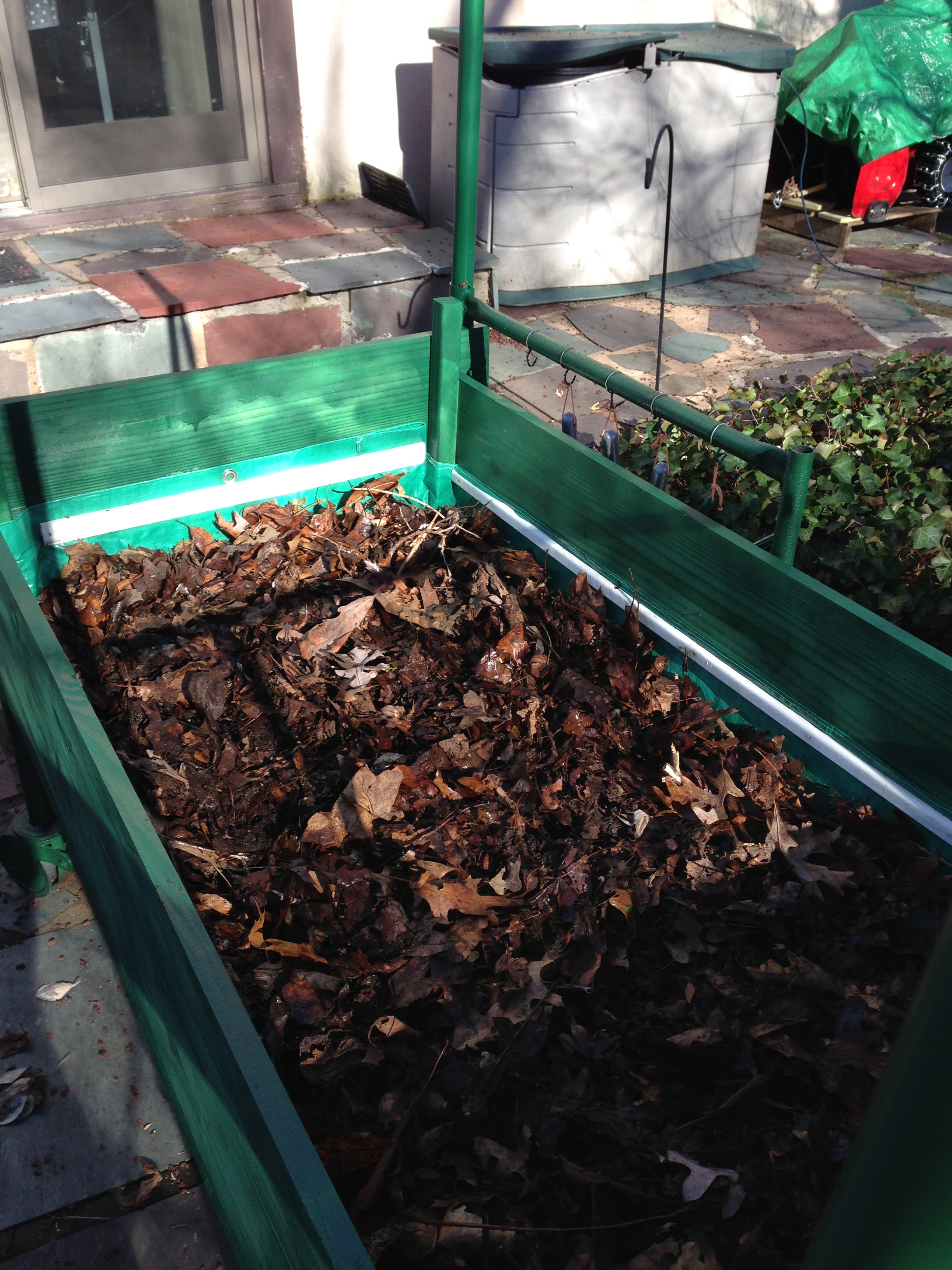 9 - second layer - raw compost.JPG