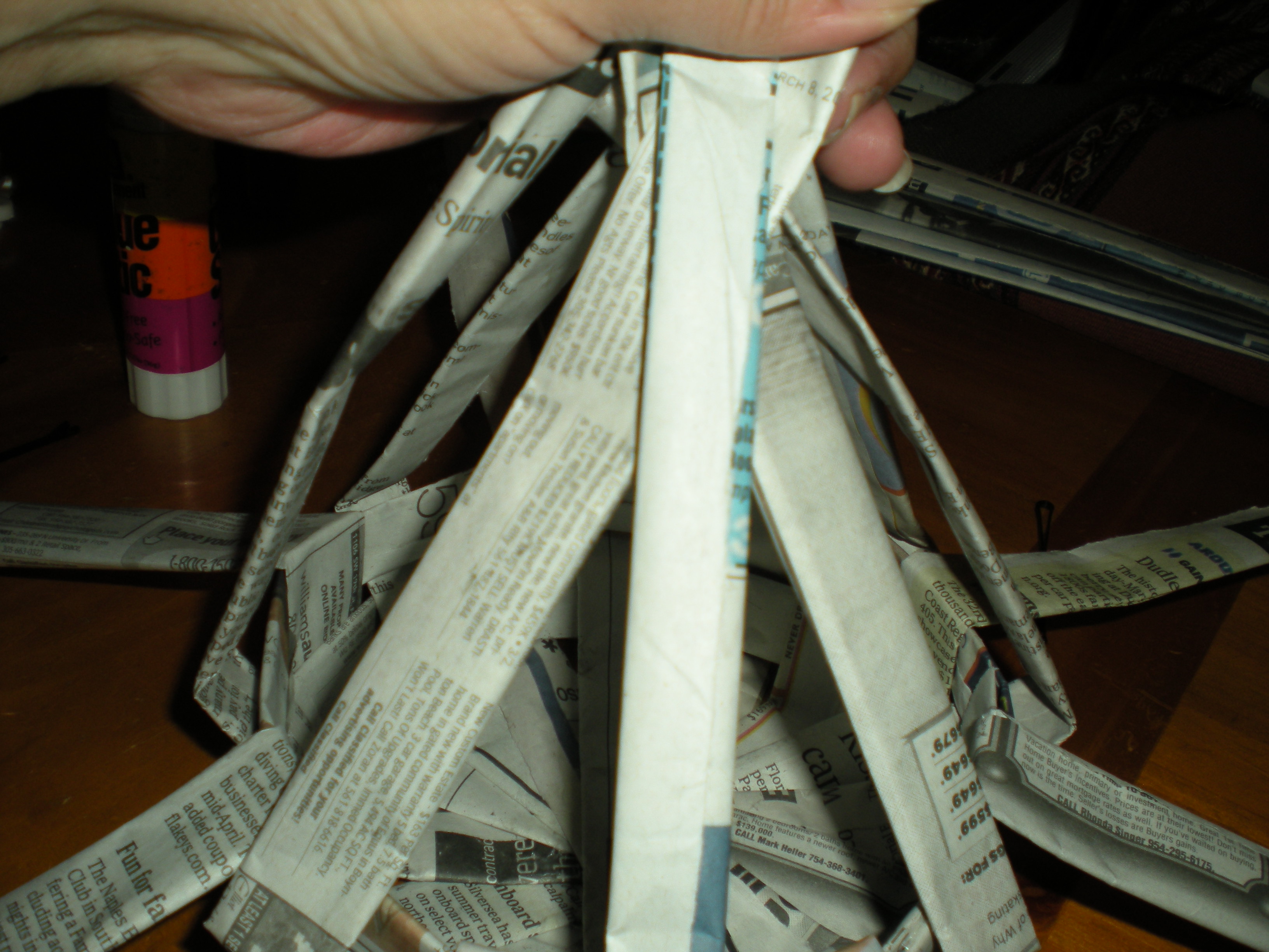 9 Wrap around another paper stick.JPG