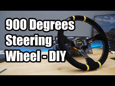 900 Degreess DIY Steering Wheel (Cheapest Version)