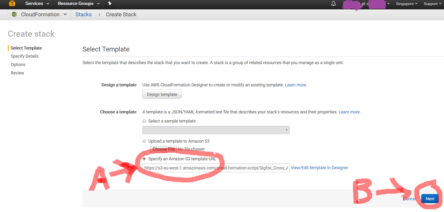 9A.  SigFox to AWS CloudStack Create 2nd Page.png