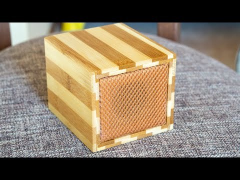 A Bluetooth speaker made of old junk