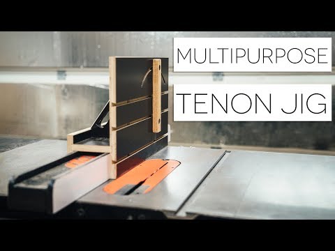 A Multipurpose Tenon Jig || How To Build - Woodworking